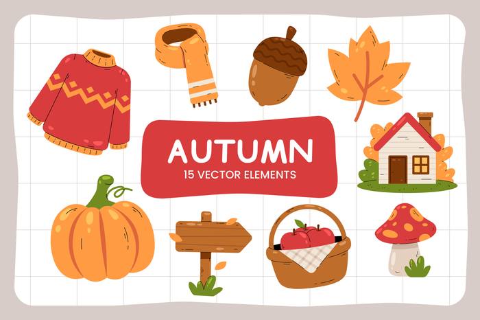 Autumn Vector Pack