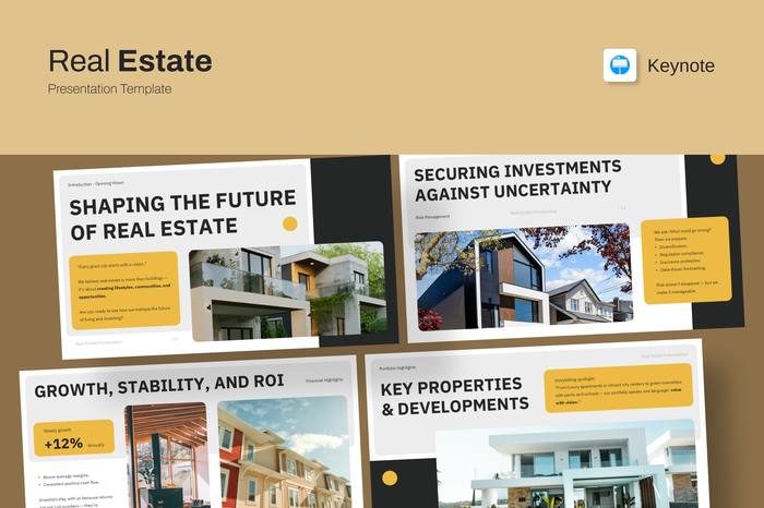Real Estate Keynote Template
