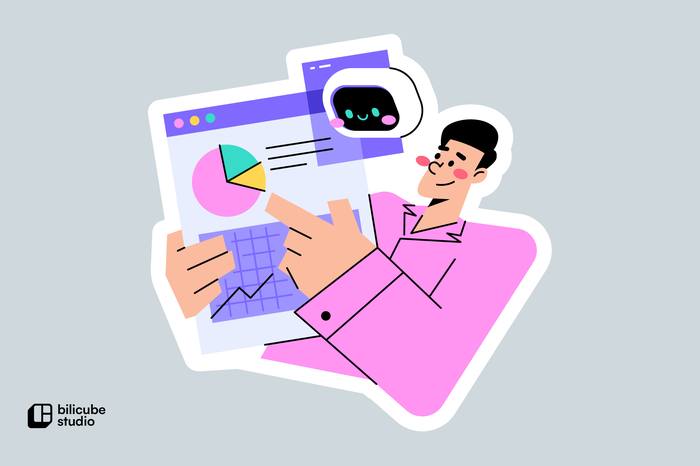 AI Data Analysis Illustration