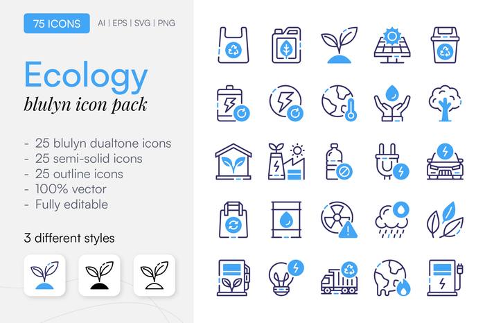 Ecology Blulyn Icon Pack