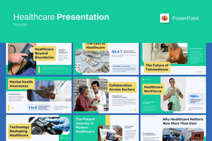 Healthcare Presentation PowerPoint Template