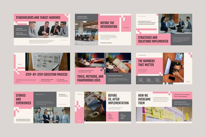 Case Study Presentation Template