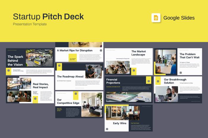 Startup Pitch Deck Google Slides Template